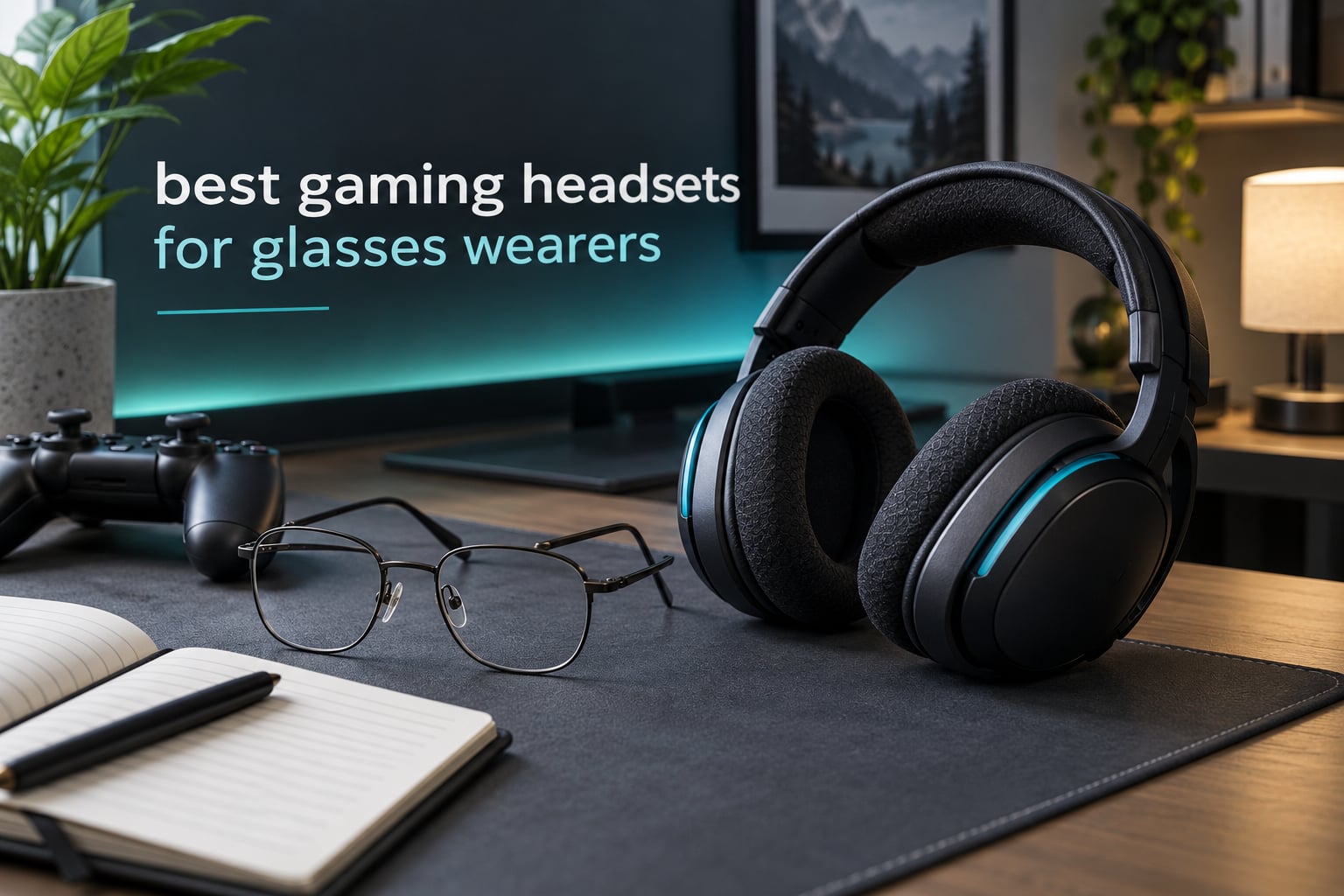 best gaming headsets for glasses wearers