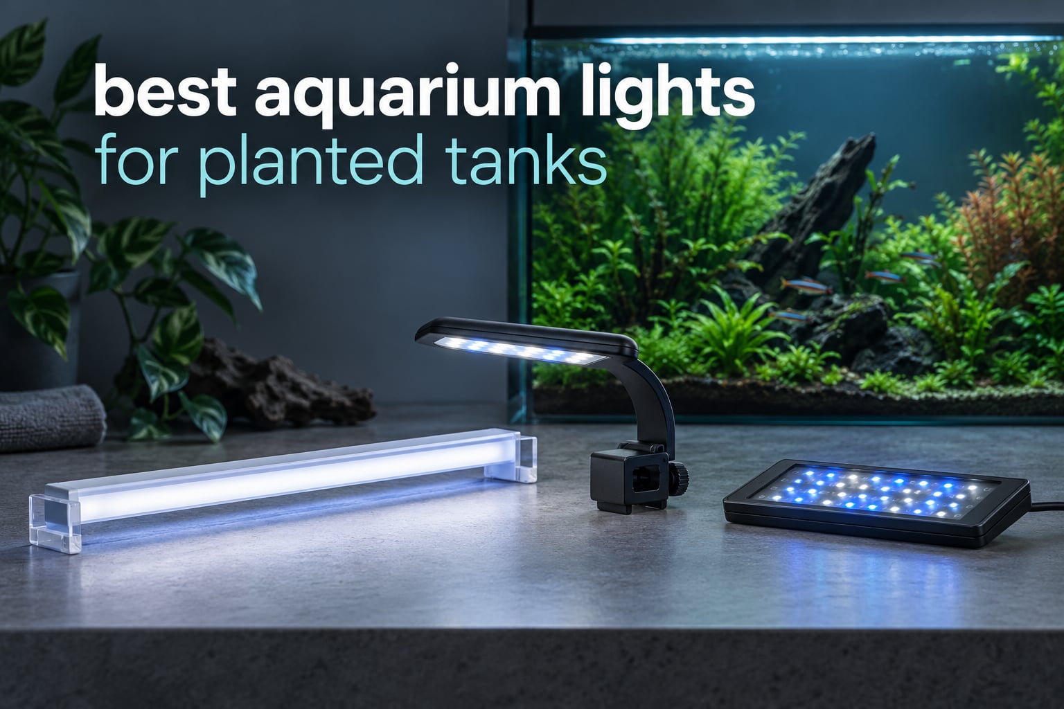best aquarium lights for planted tanks