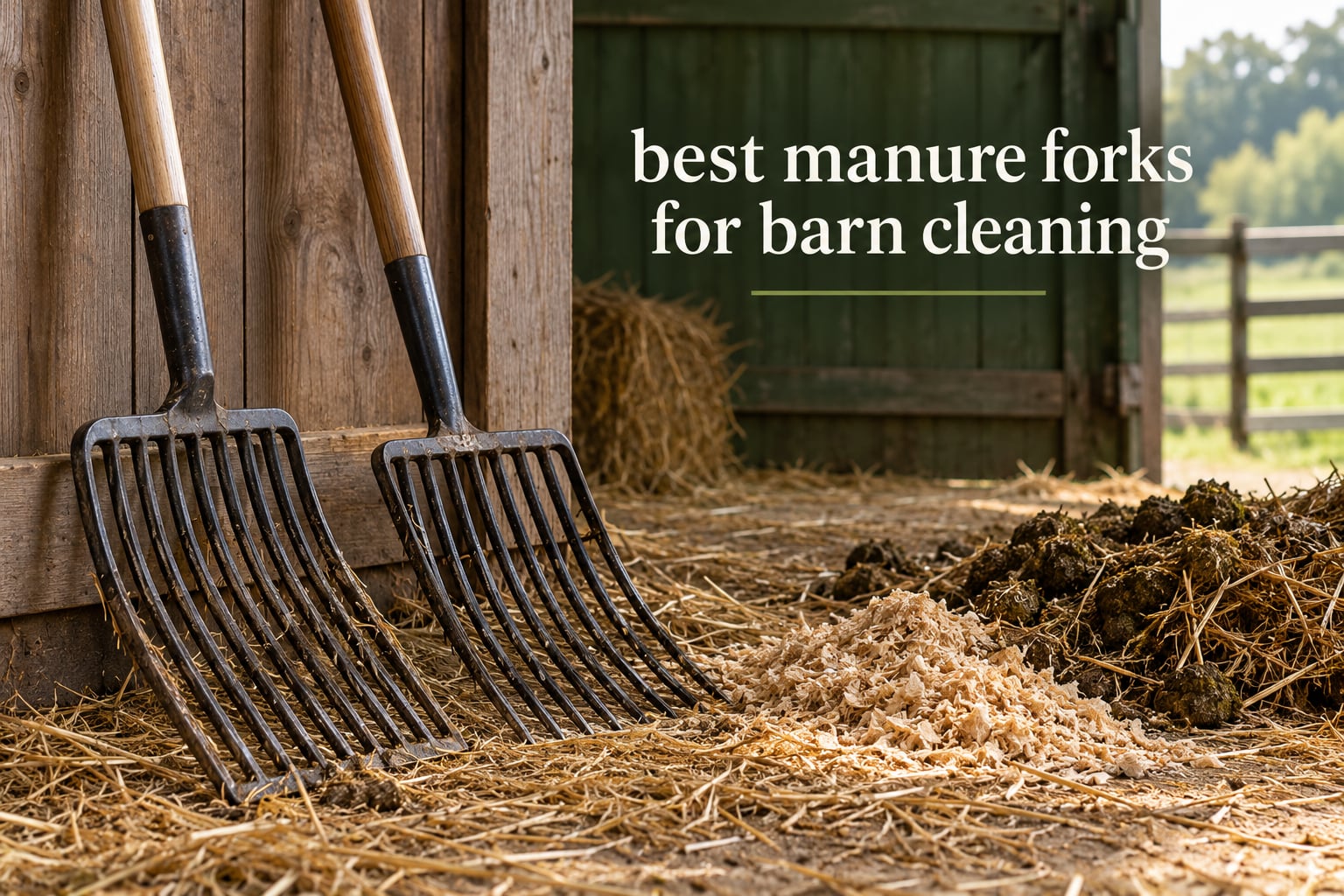 best manure forks for barn cleaning