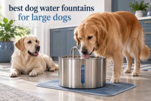 best dog water fountains for large dogs