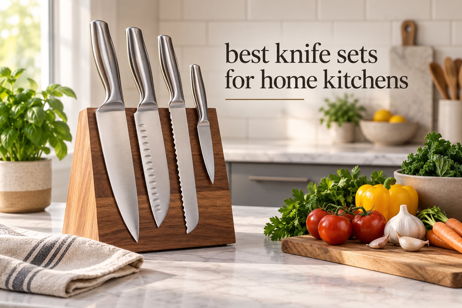 best knife sets for home kitchens