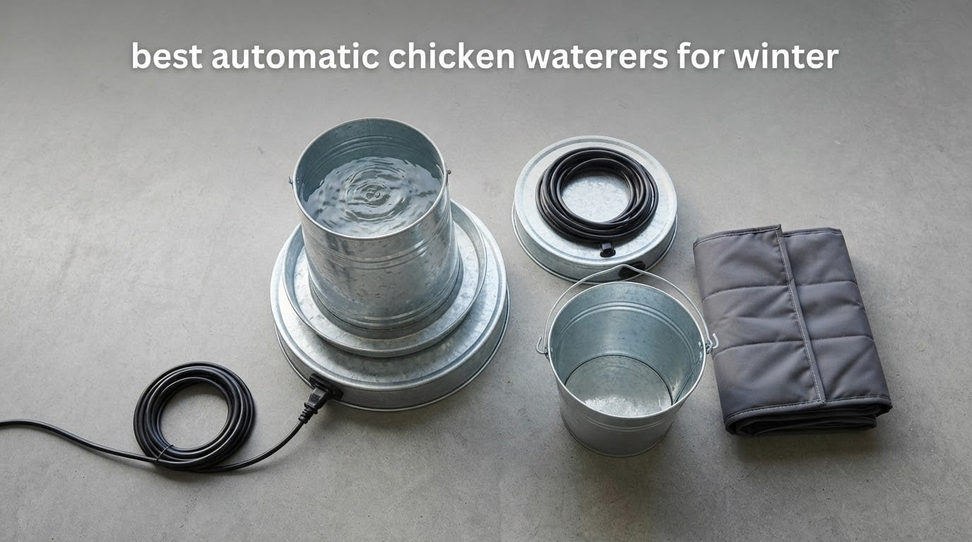 best automatic chicken waterers for winter