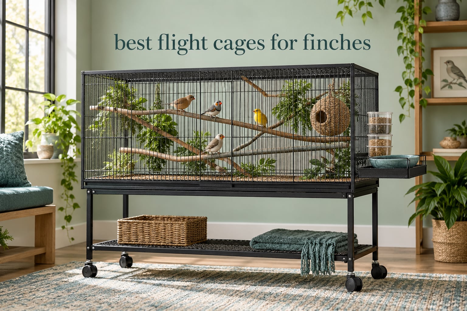 best flight cages for finches