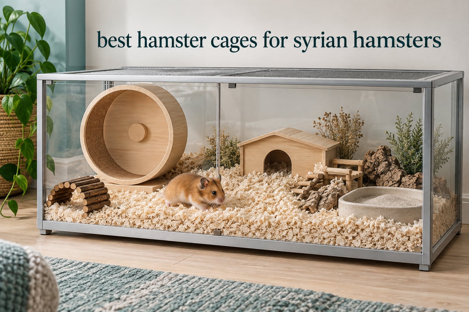 best hamster cages for syrian hamsters