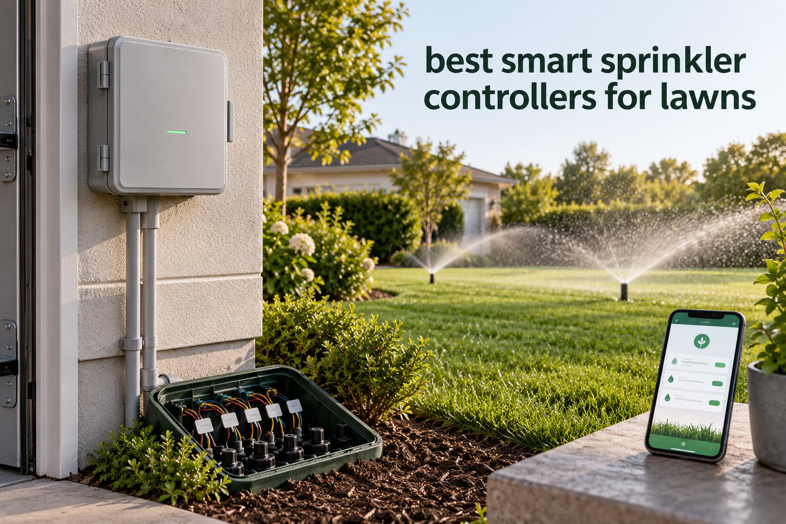best smart sprinkler controllers for lawns