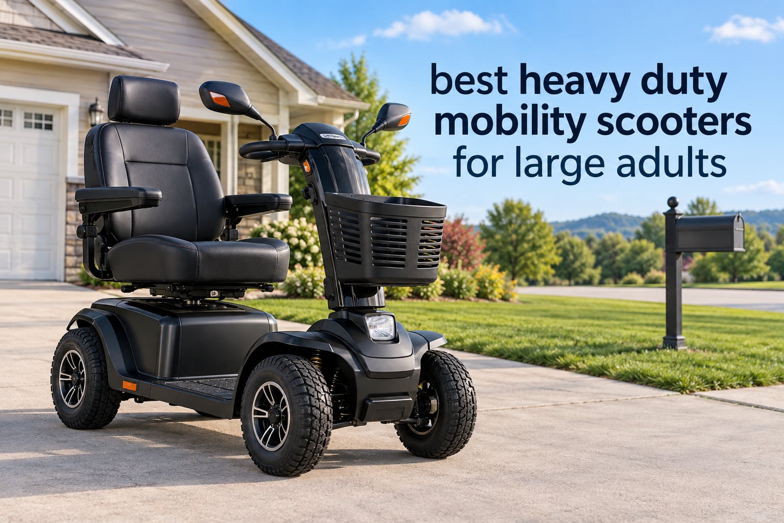 best heavy duty mobility scooters for large adults