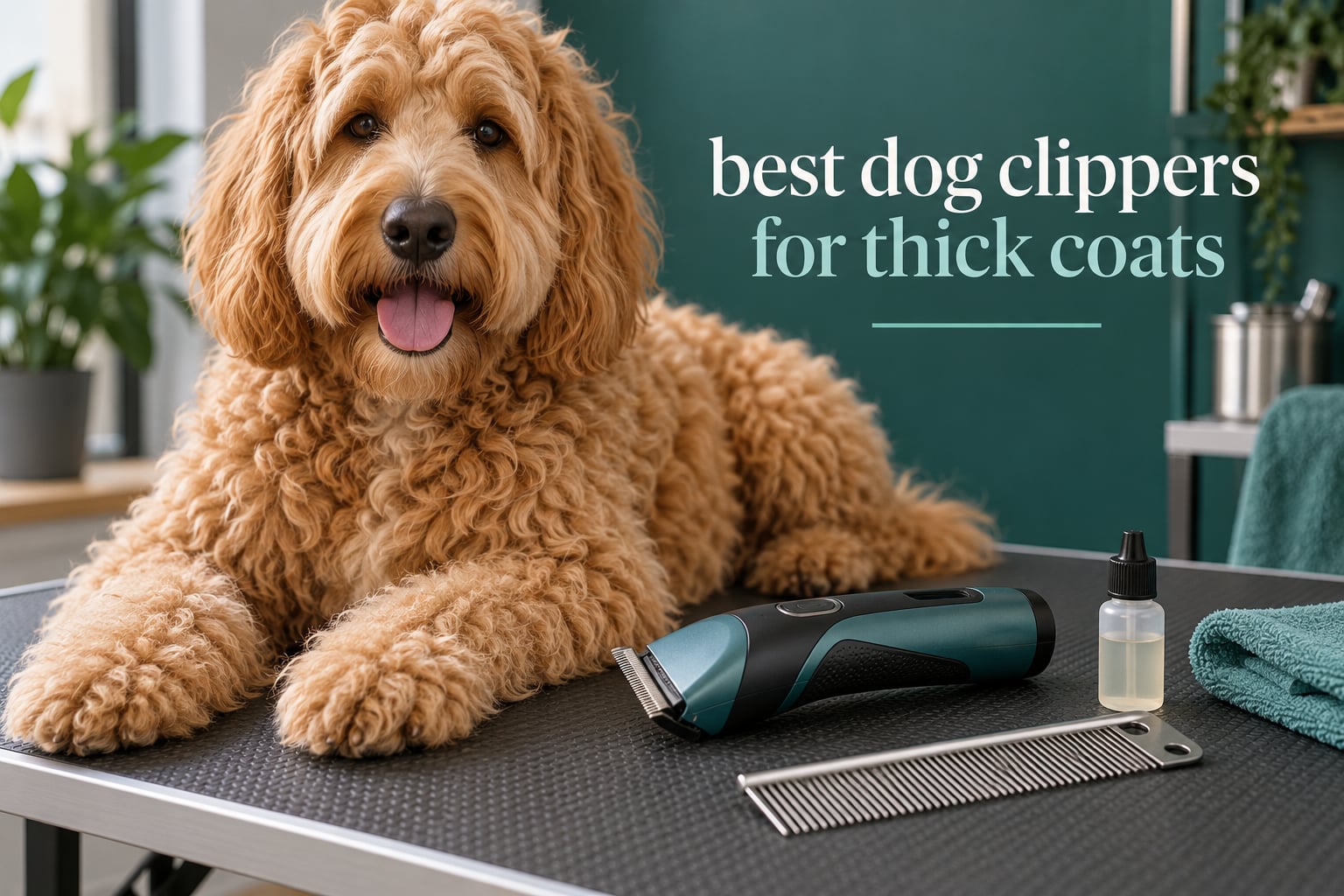 best dog clippers for thick coats