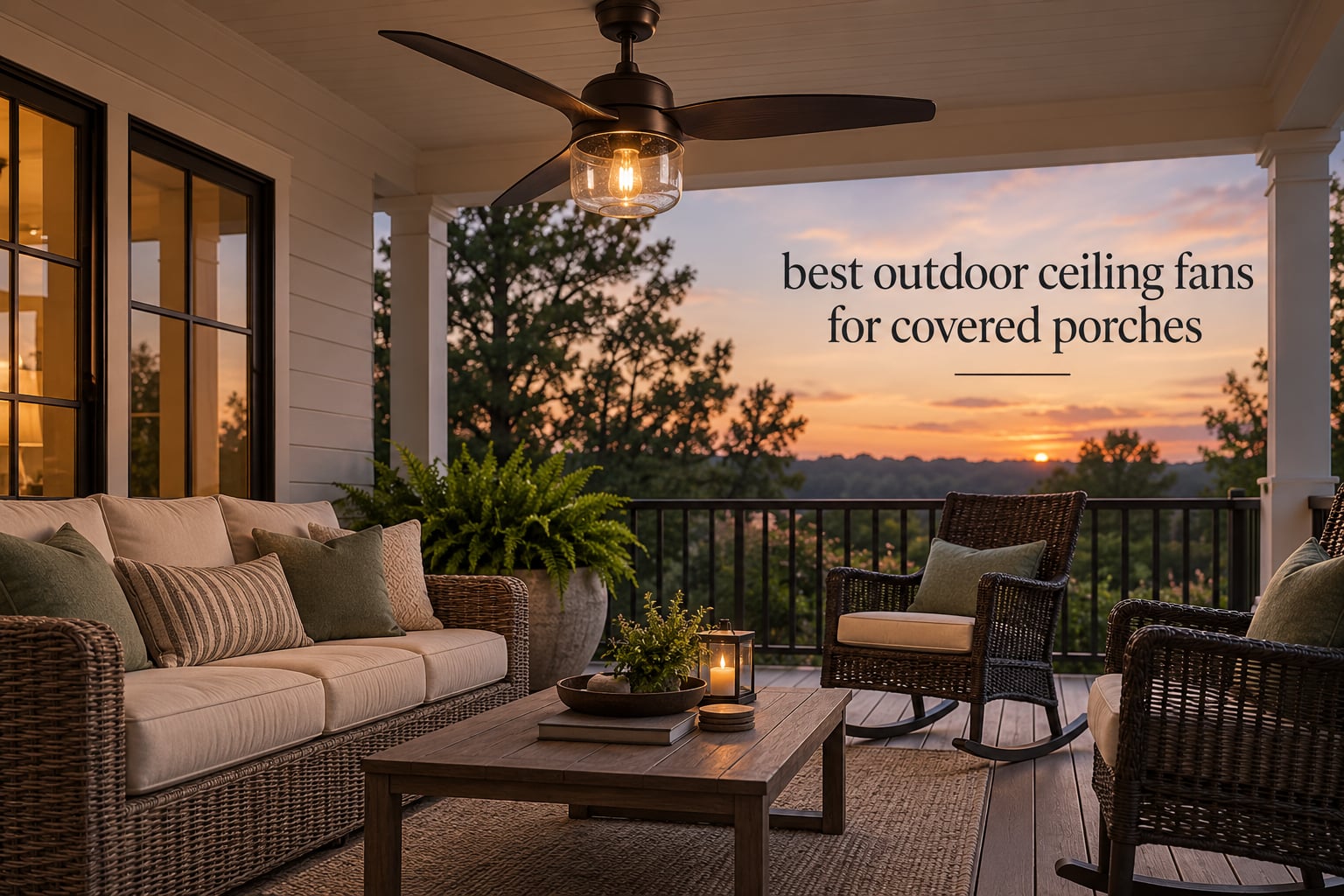 best outdoor ceiling fans for covered porches