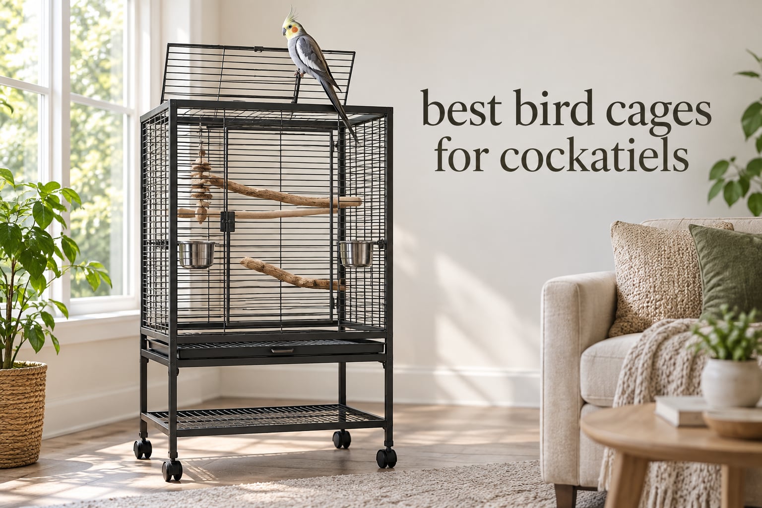 best bird cages for cockatiels