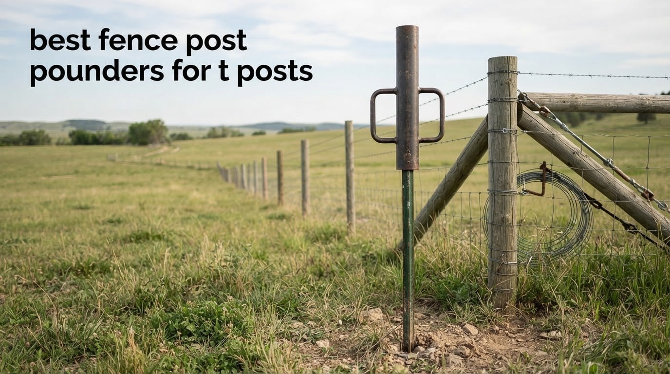 best fence post pounders for t posts
