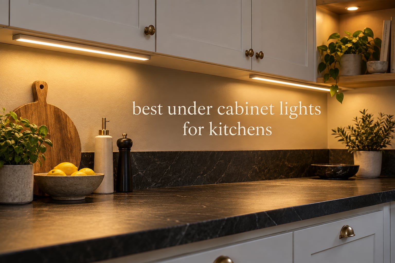 best under cabinet lights for kitchens