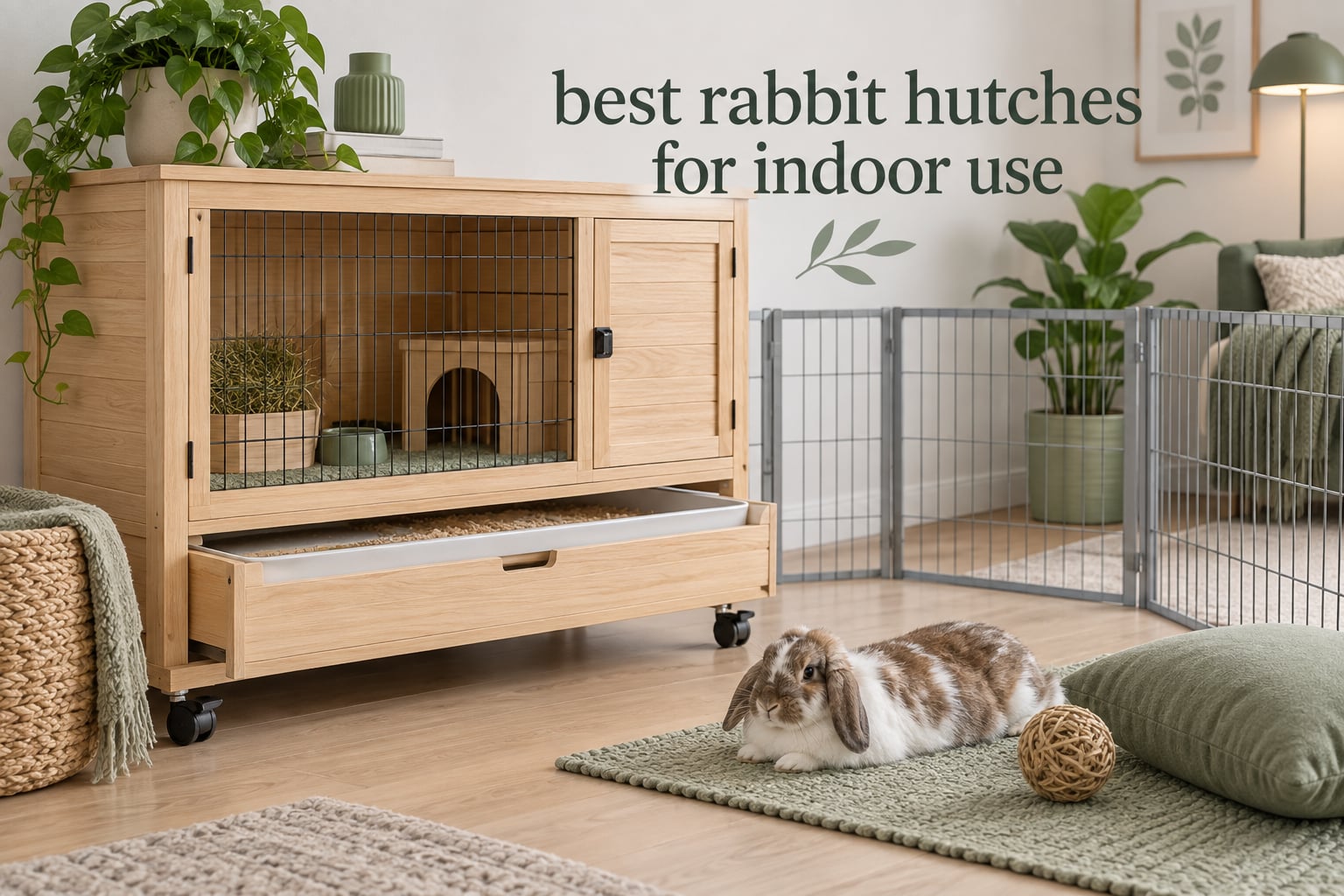 best rabbit hutches for indoor use