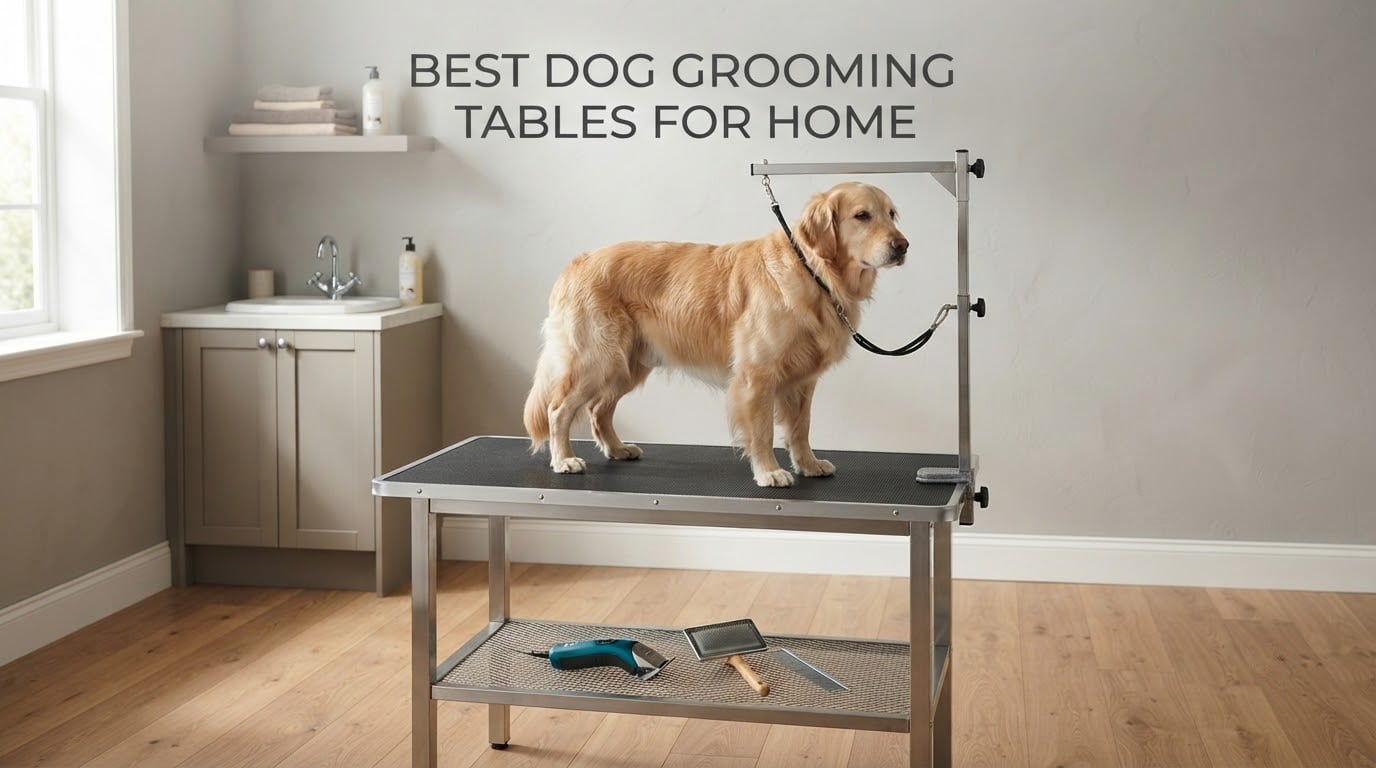 best dog grooming tables for home