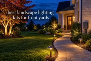 best landscape lighting kits for front yards