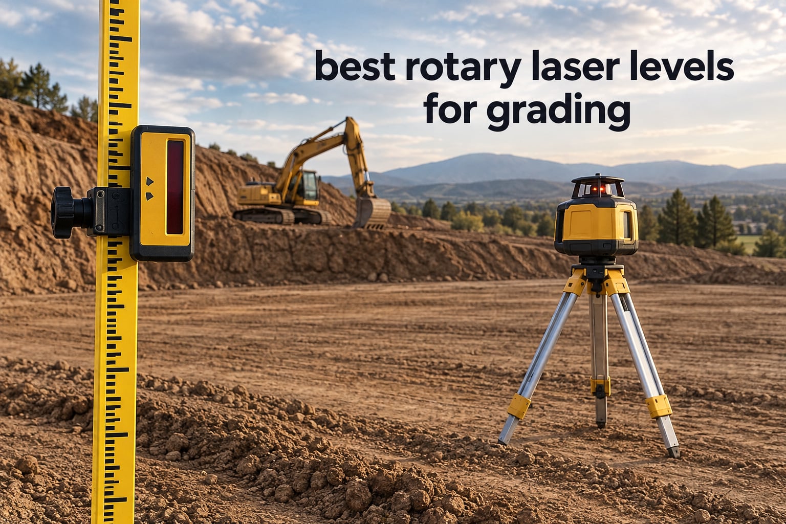 best rotary laser levels for grading