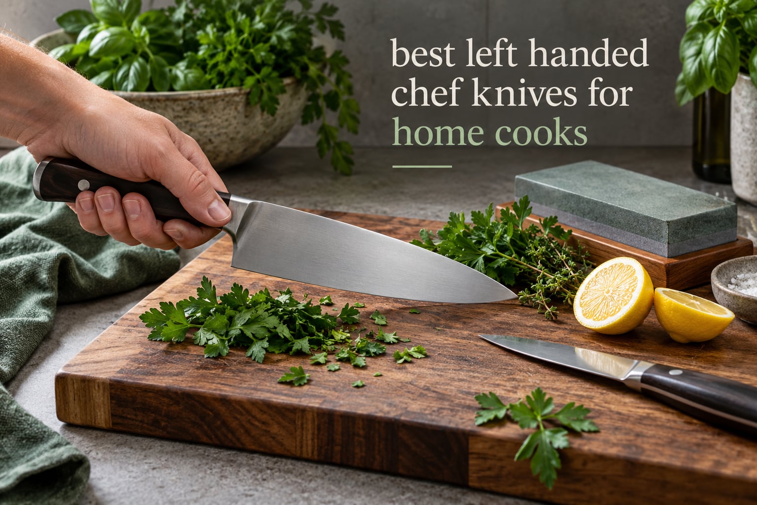 best left handed chef knives for home cooks