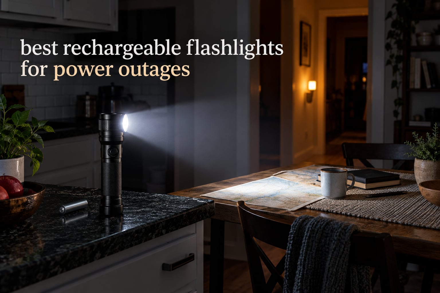 best rechargeable flashlights for power outages