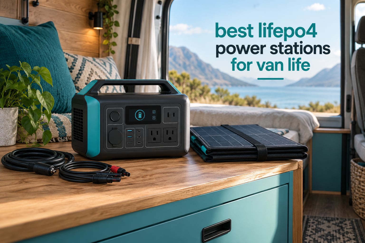 best lifepo4 power stations for van life