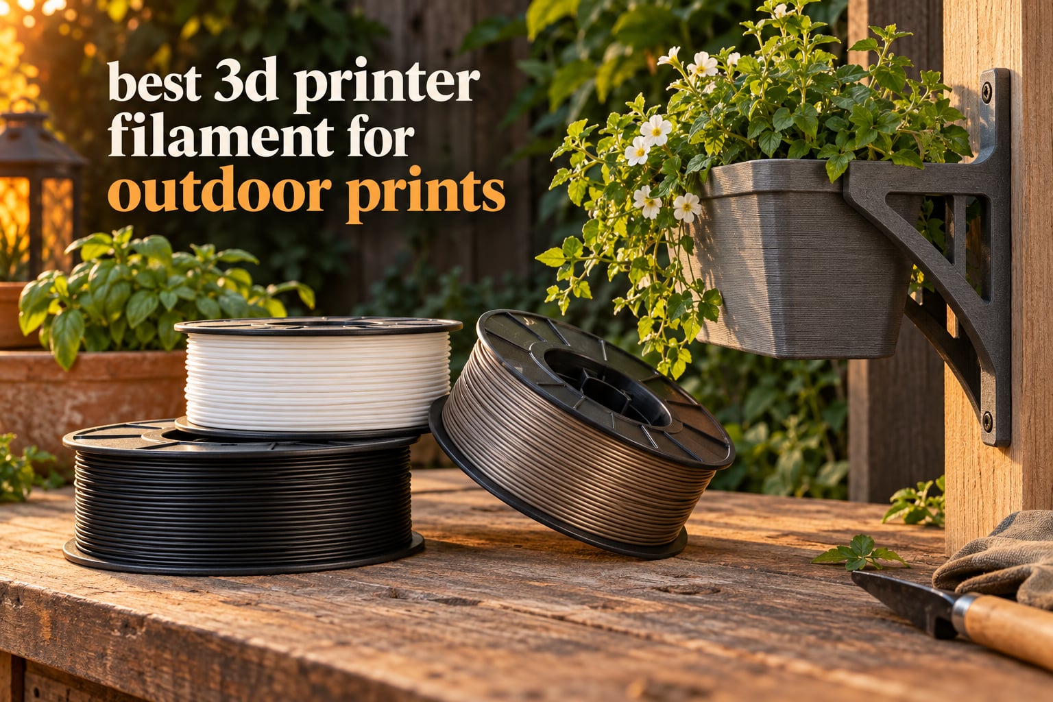 best 3d printer filament for outdoor prints