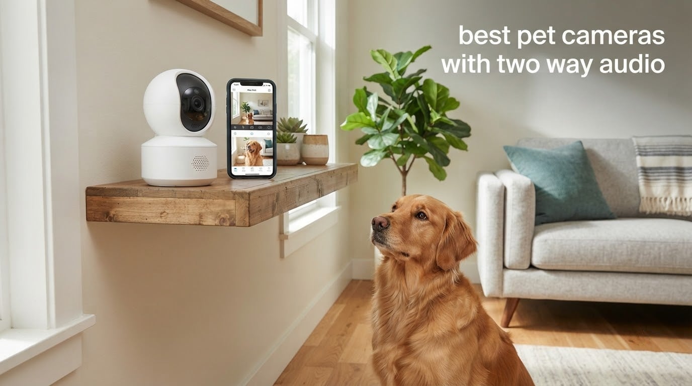 best pet cameras with two way audio
