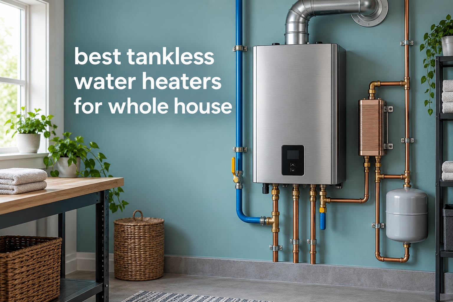 best tankless water heaters for whole house