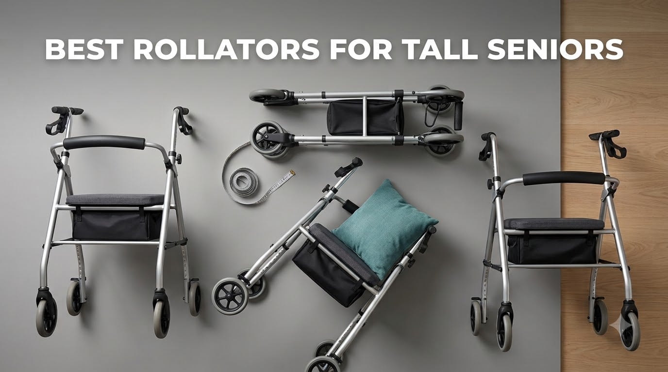 best rollators for tall seniors