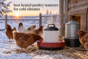 best heated poultry waterers for cold climates