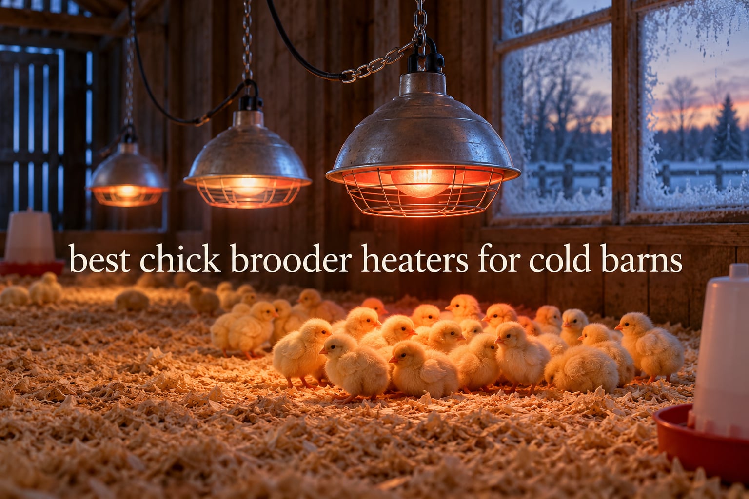 best chick brooder heaters for cold barns