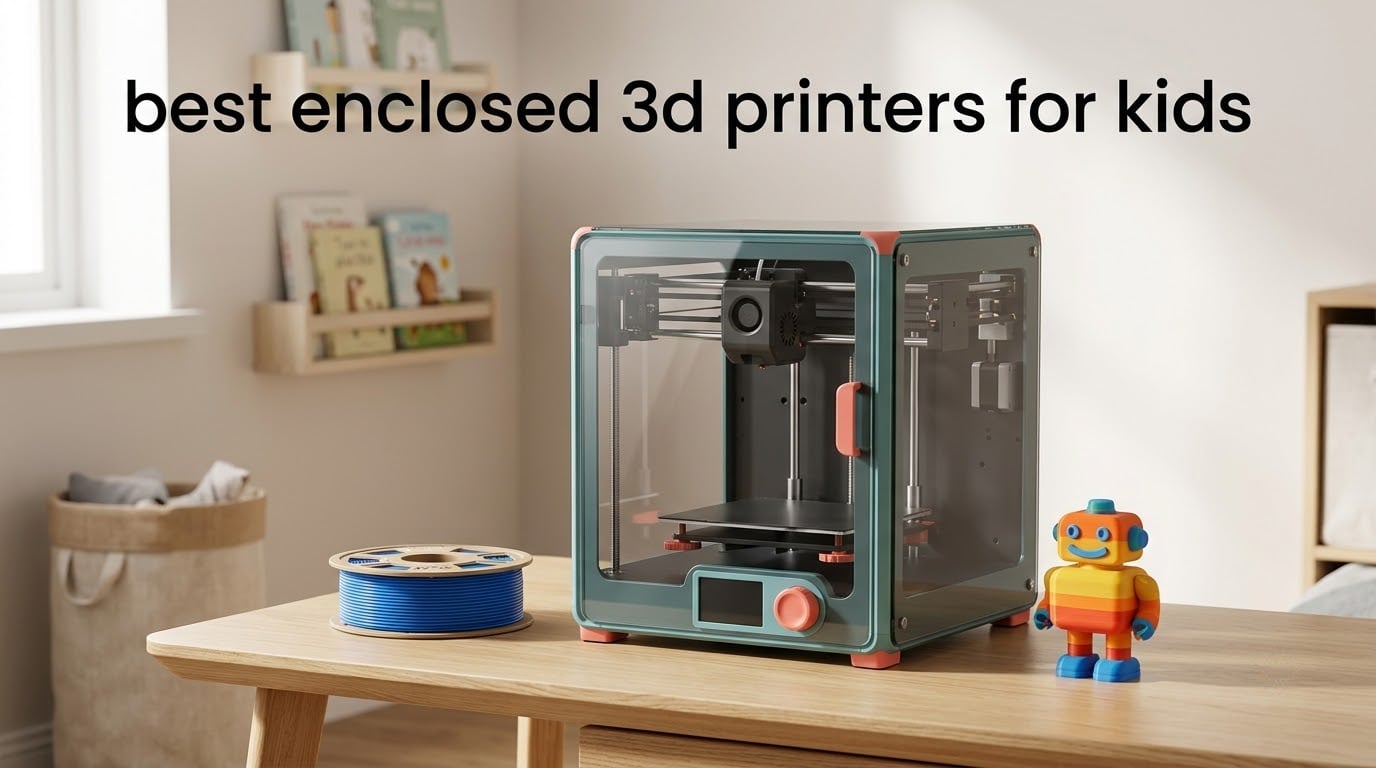 best enclosed 3d printers for kids