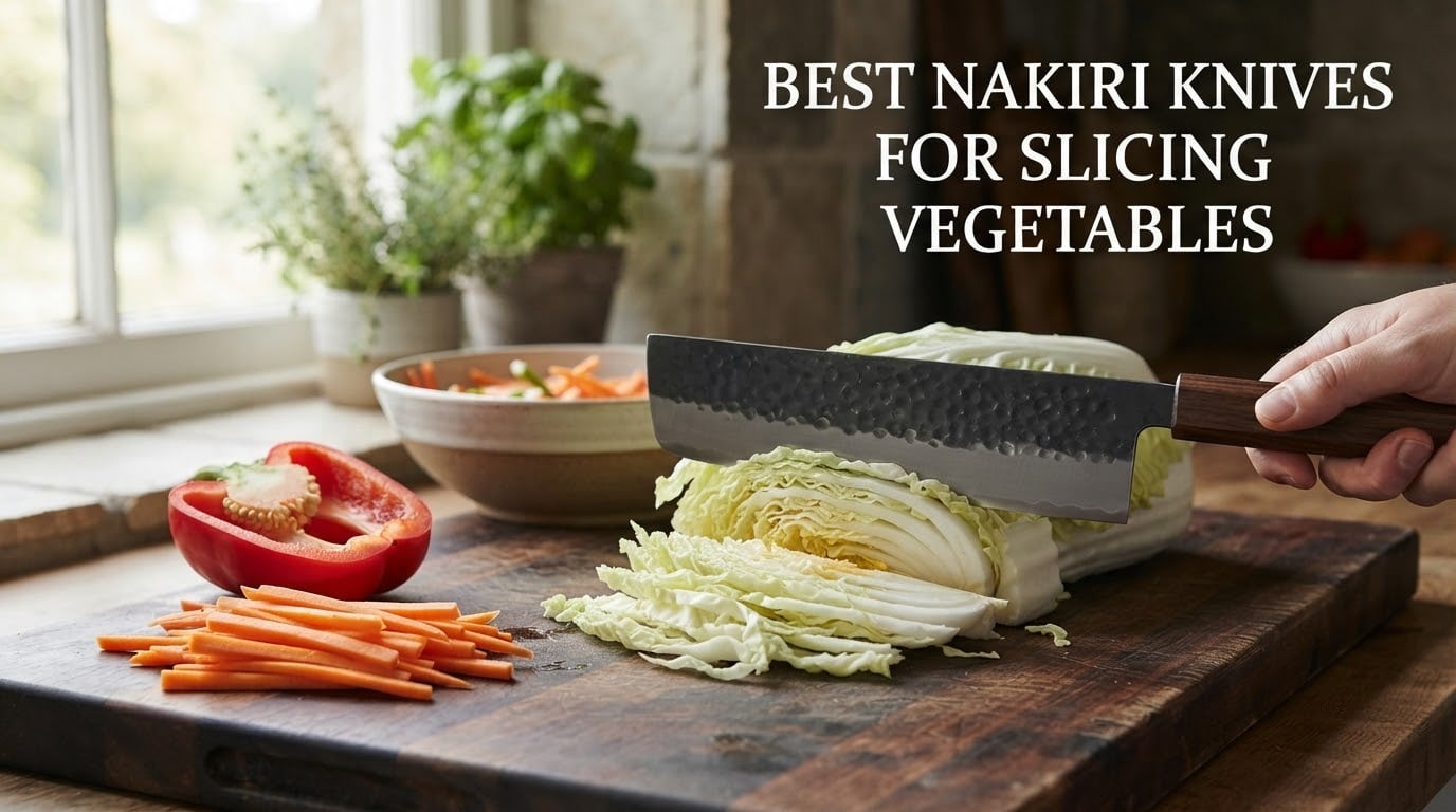 best nakiri knives for slicing vegetables