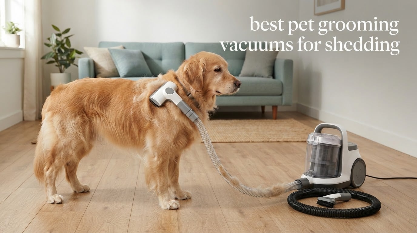 best pet grooming vacuums for shedding