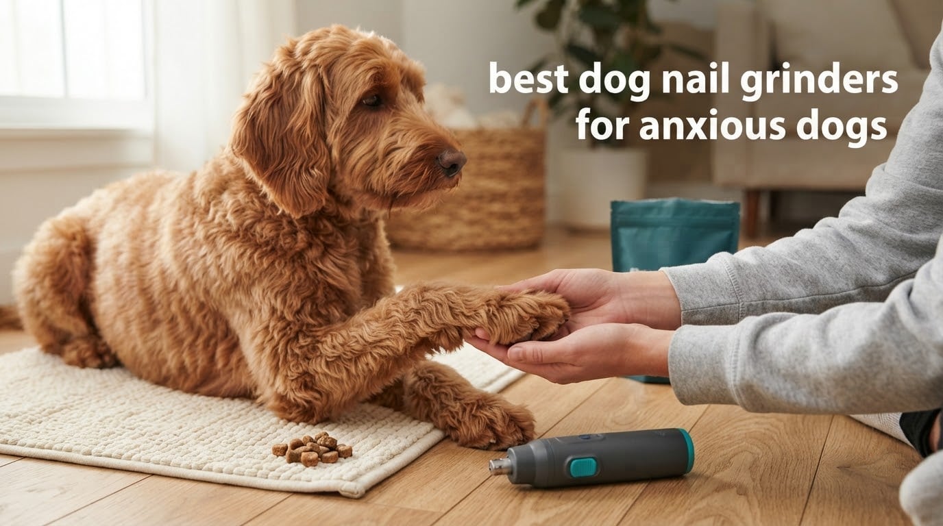 best dog nail grinders for anxious dogs