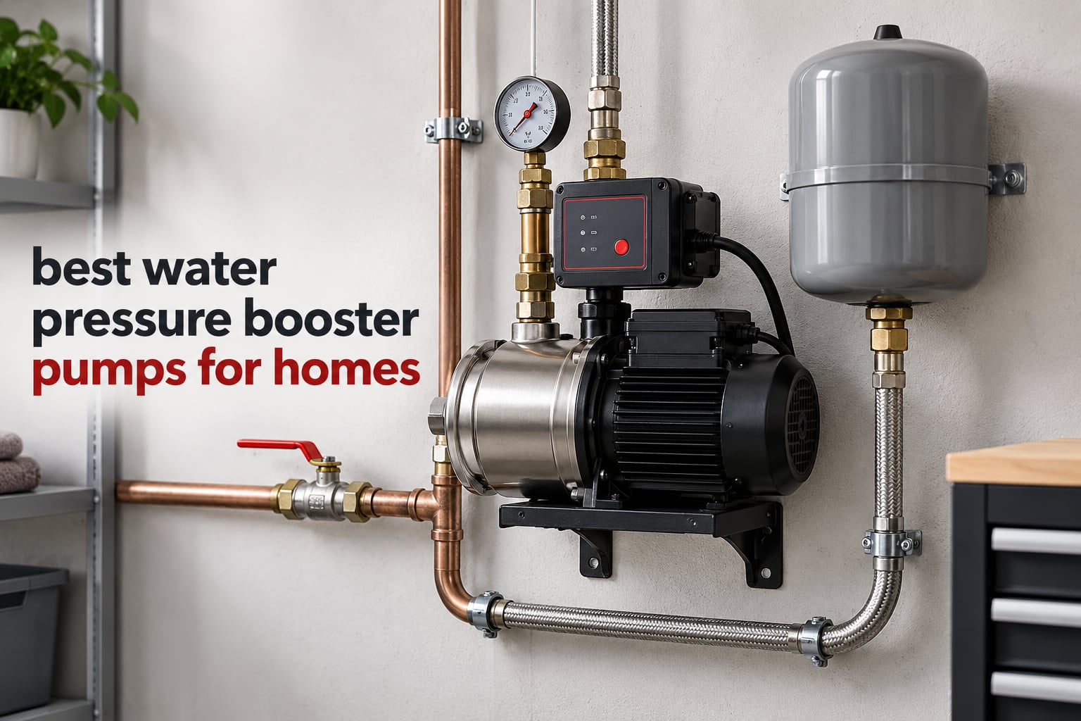 best water pressure booster pumps for homes