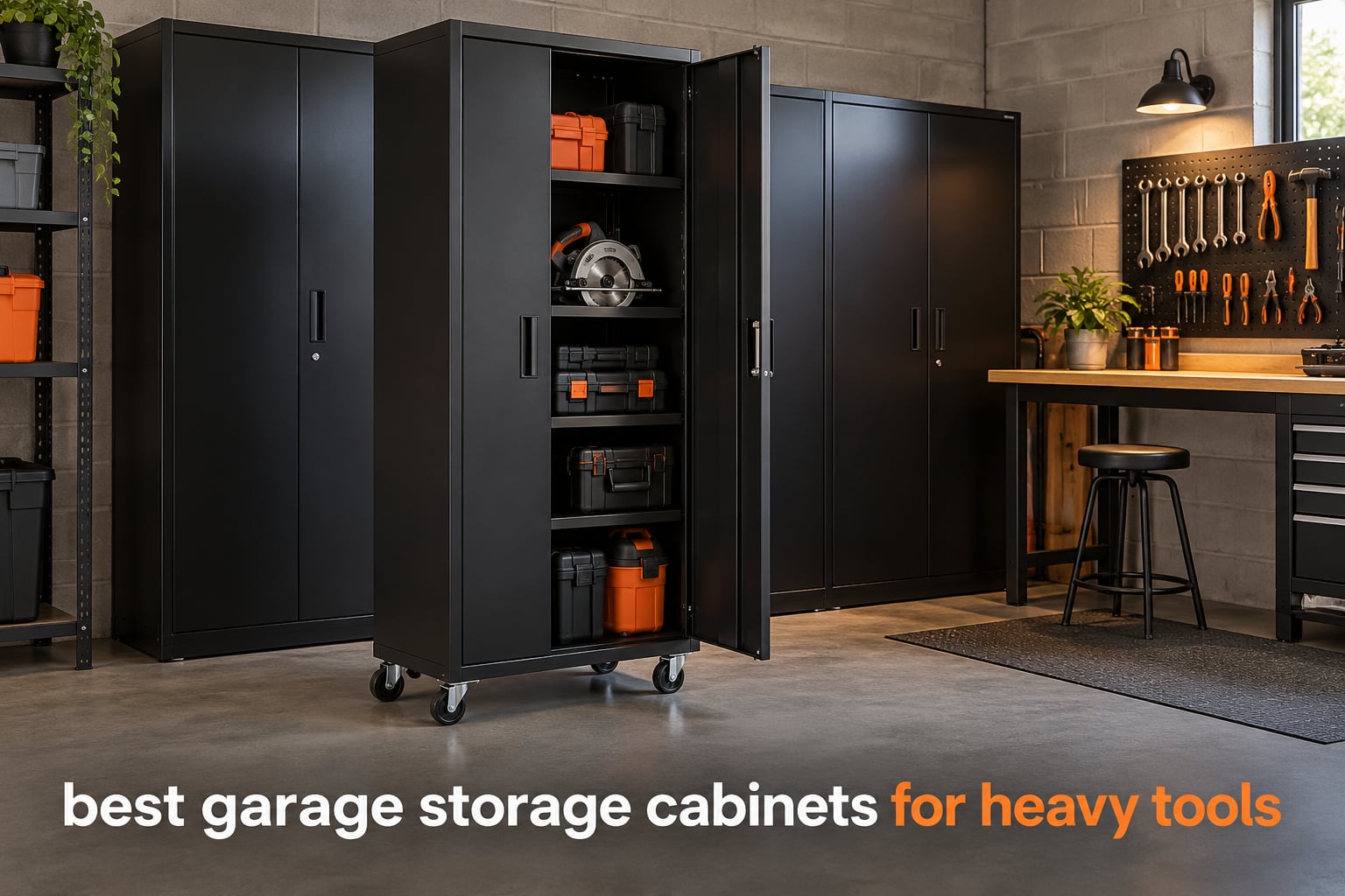 best garage storage cabinets for heavy tools