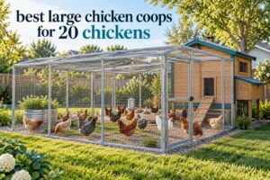 best large chicken coops for 20 chickens