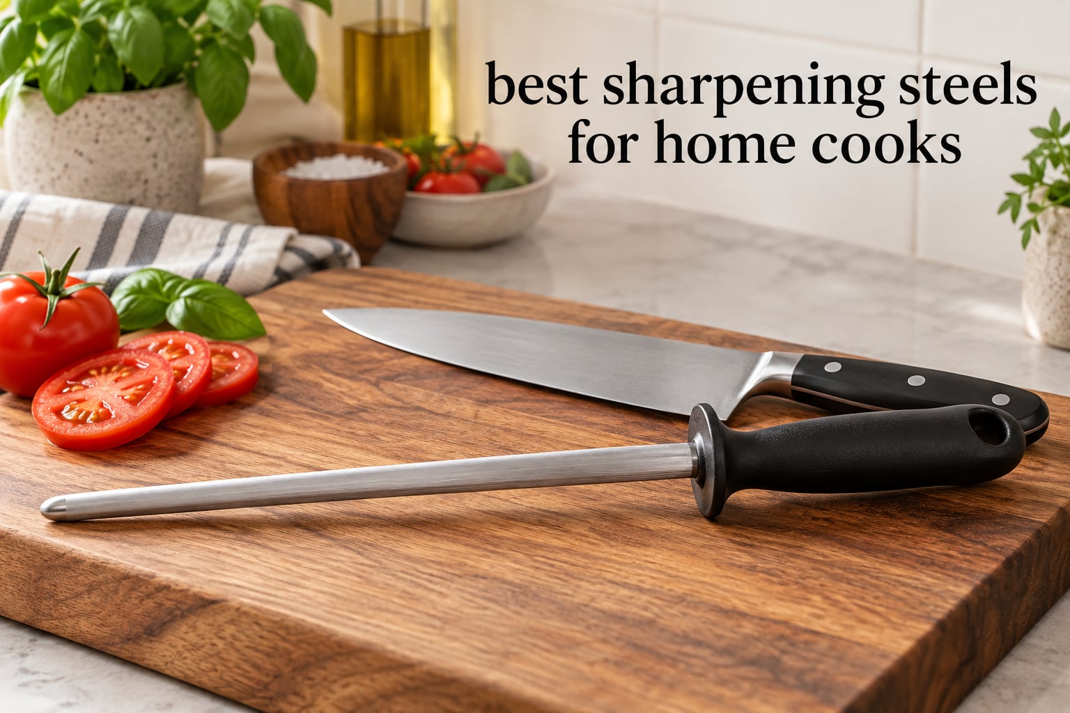 best sharpening steels for home cooks