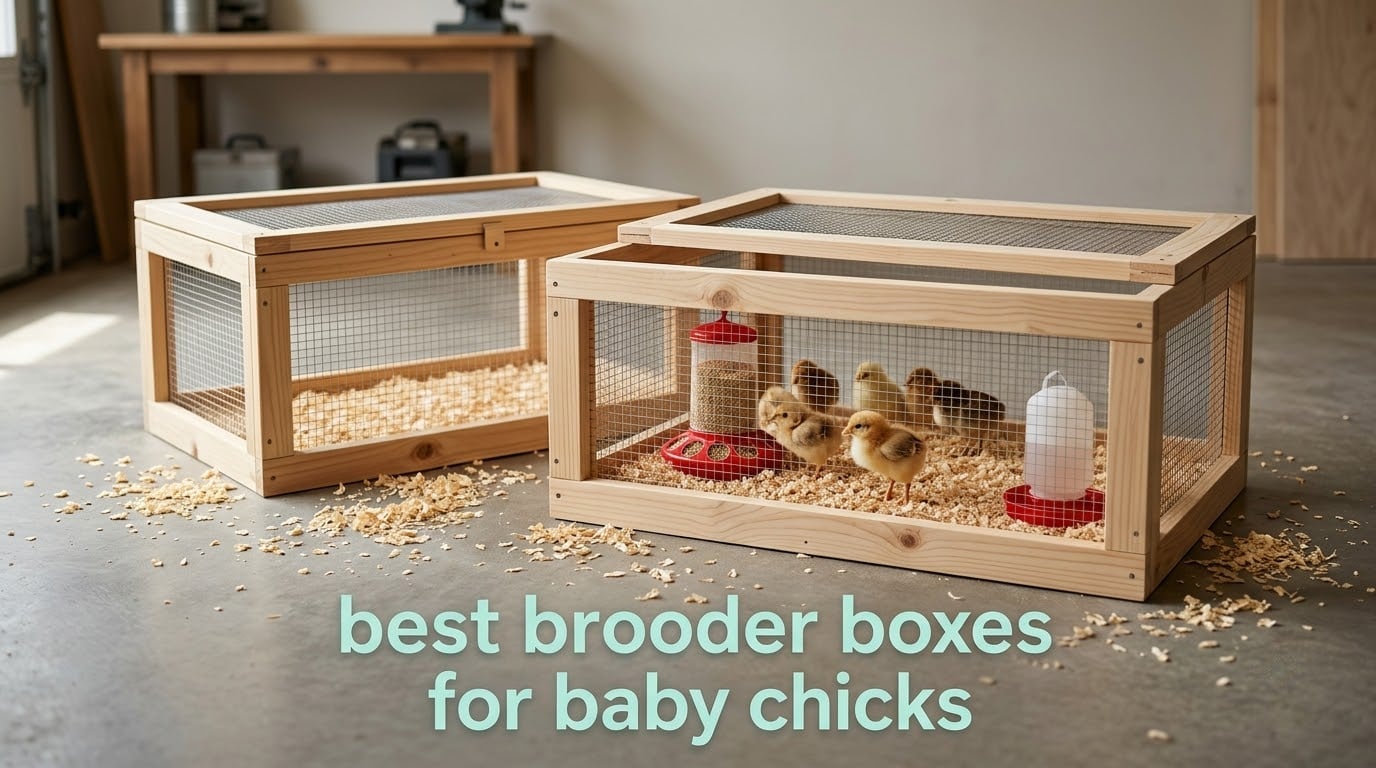 best brooder boxes for baby chicks